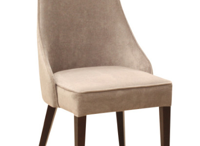 Stuhl Gruppe 4x Stühle Set Wohn - Esszimmer Garnitur Holz Lehn Leder